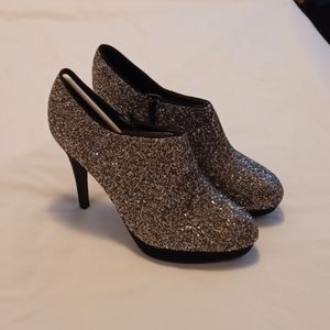 Asos Attain Silver Wide Fit Ankle boot EU43 US11